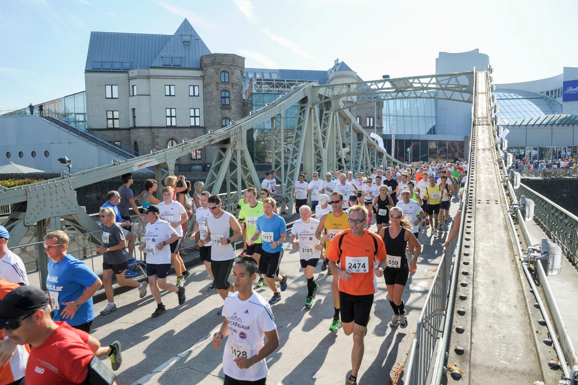 35ter Gerolsteiner Brückenlauf Rheinauhafen Schokoladenmuseum