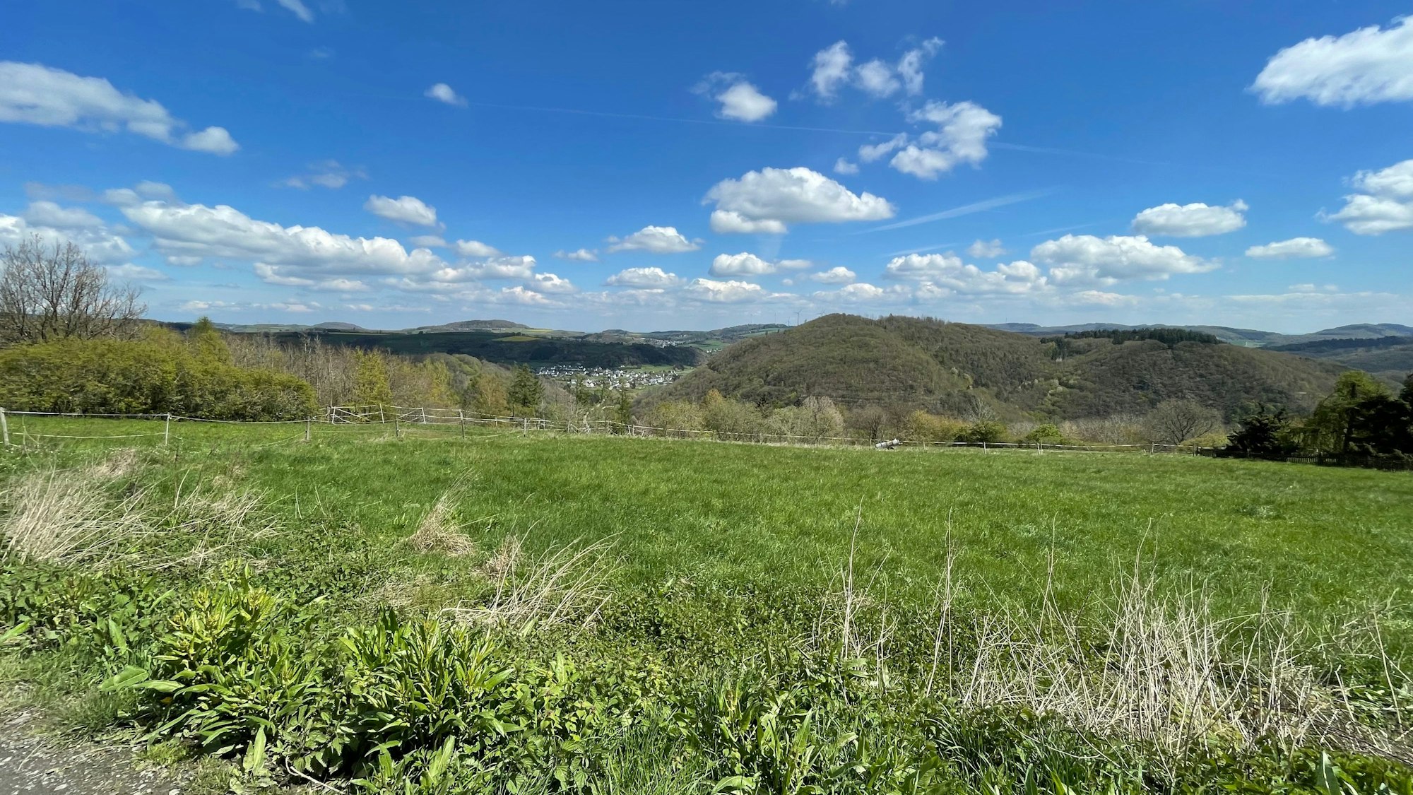 Wanderung Langscheid. Panorama