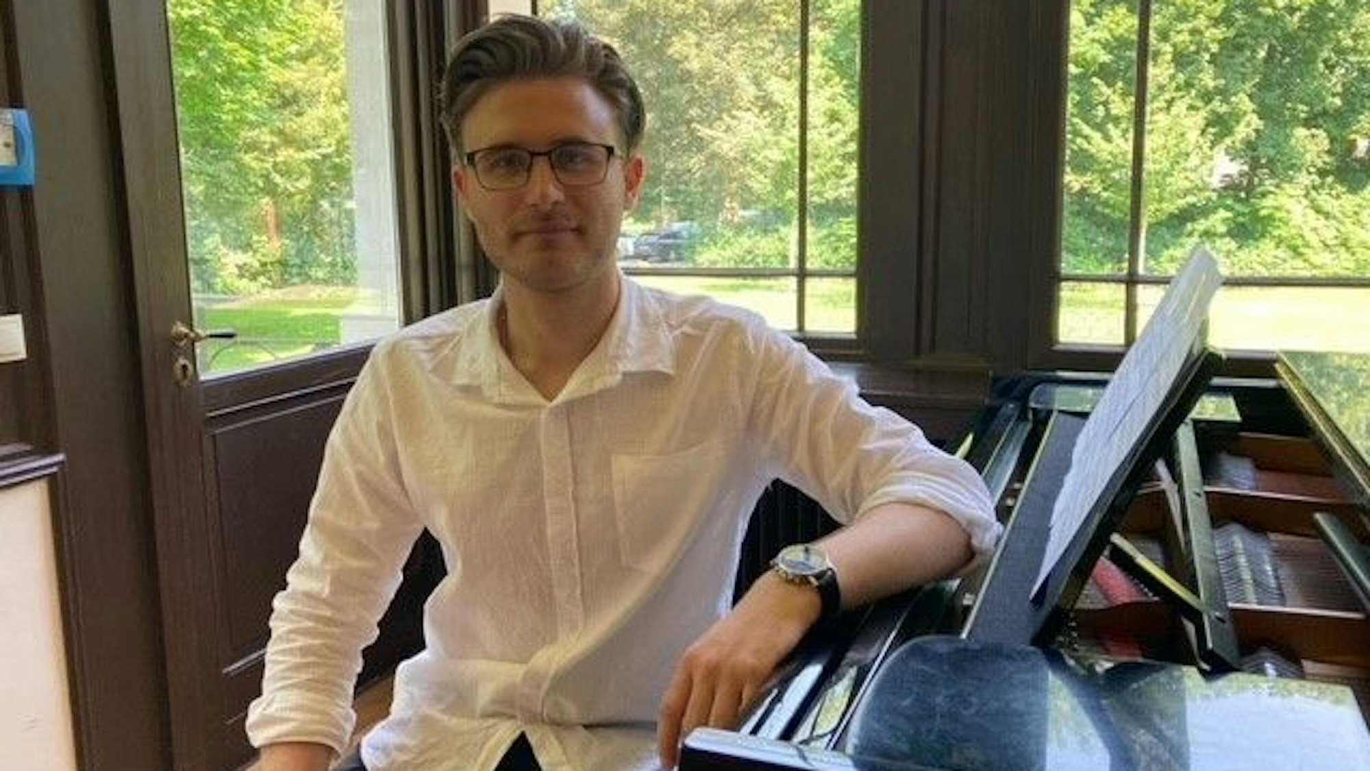 Joshua Mitas, langjähriger Schüler der Musikschule Leichlingen, studiert jetzt Kirchenmusik an der Robert-Schumann-Hochschule für Musik in Düsseldorf.