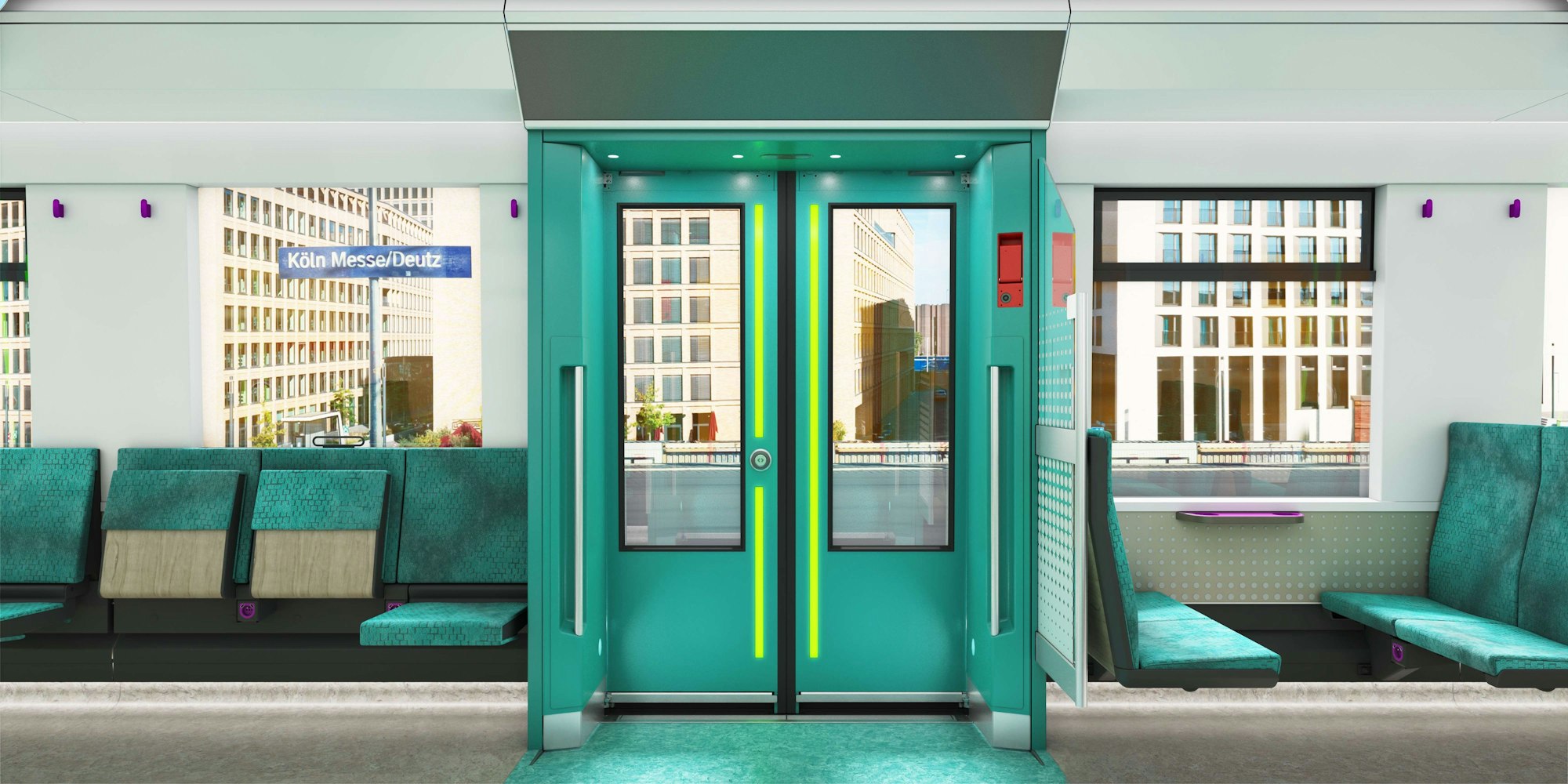 Neuer S-Bahnzug der Firma Alstom für die S-Bahn Köln. go.Rheinland und der VRR bestellen 90 Fahrzeuge.