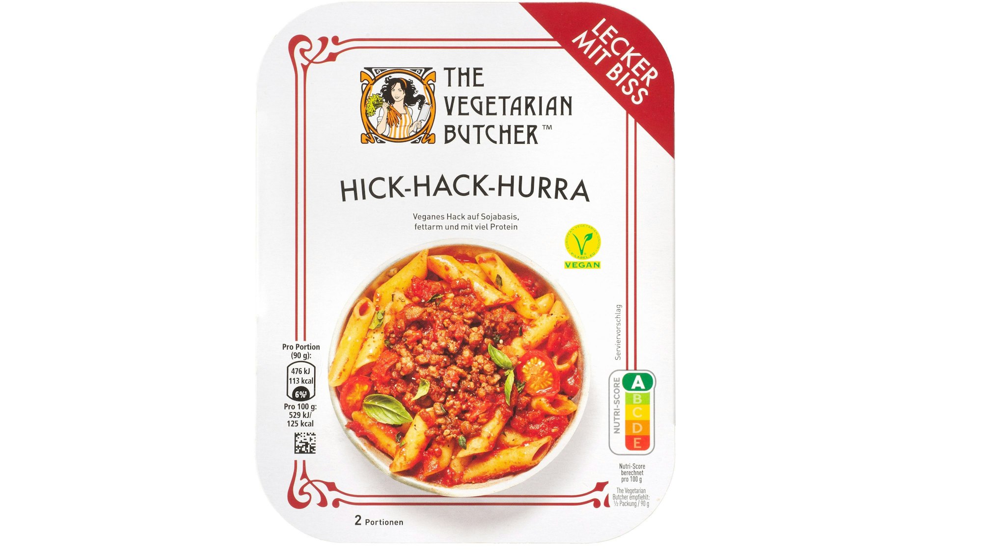 Das vegane Hack Hick-Hack-Hurra von The Vegetarian Butcher erhielt von den Warentestern die Note 1,7.