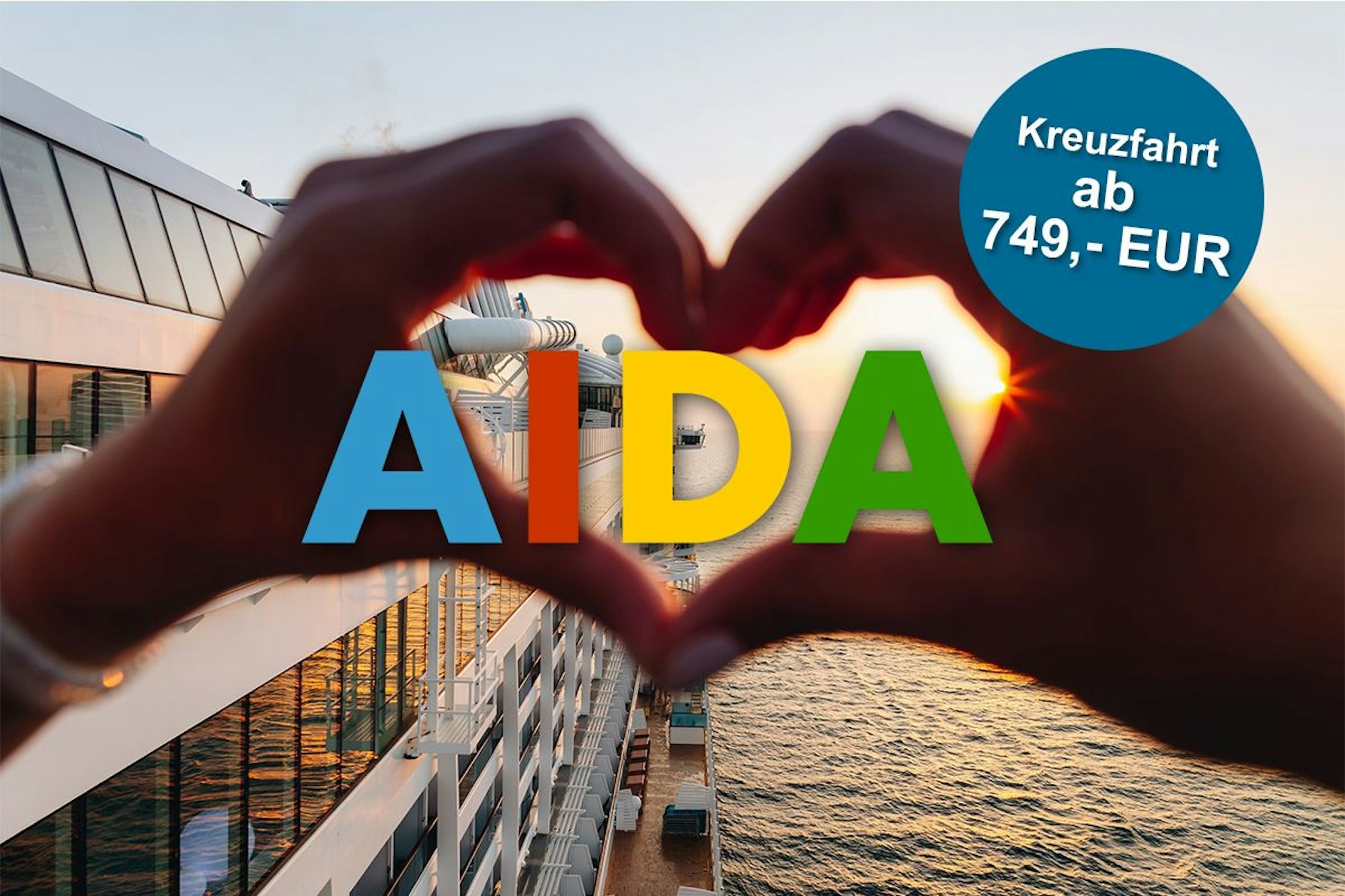 AIDA Traumstart um 12 Angebote: Jetzt Mittelmeer-Kreuzfahrt schon ab 749€ buchen