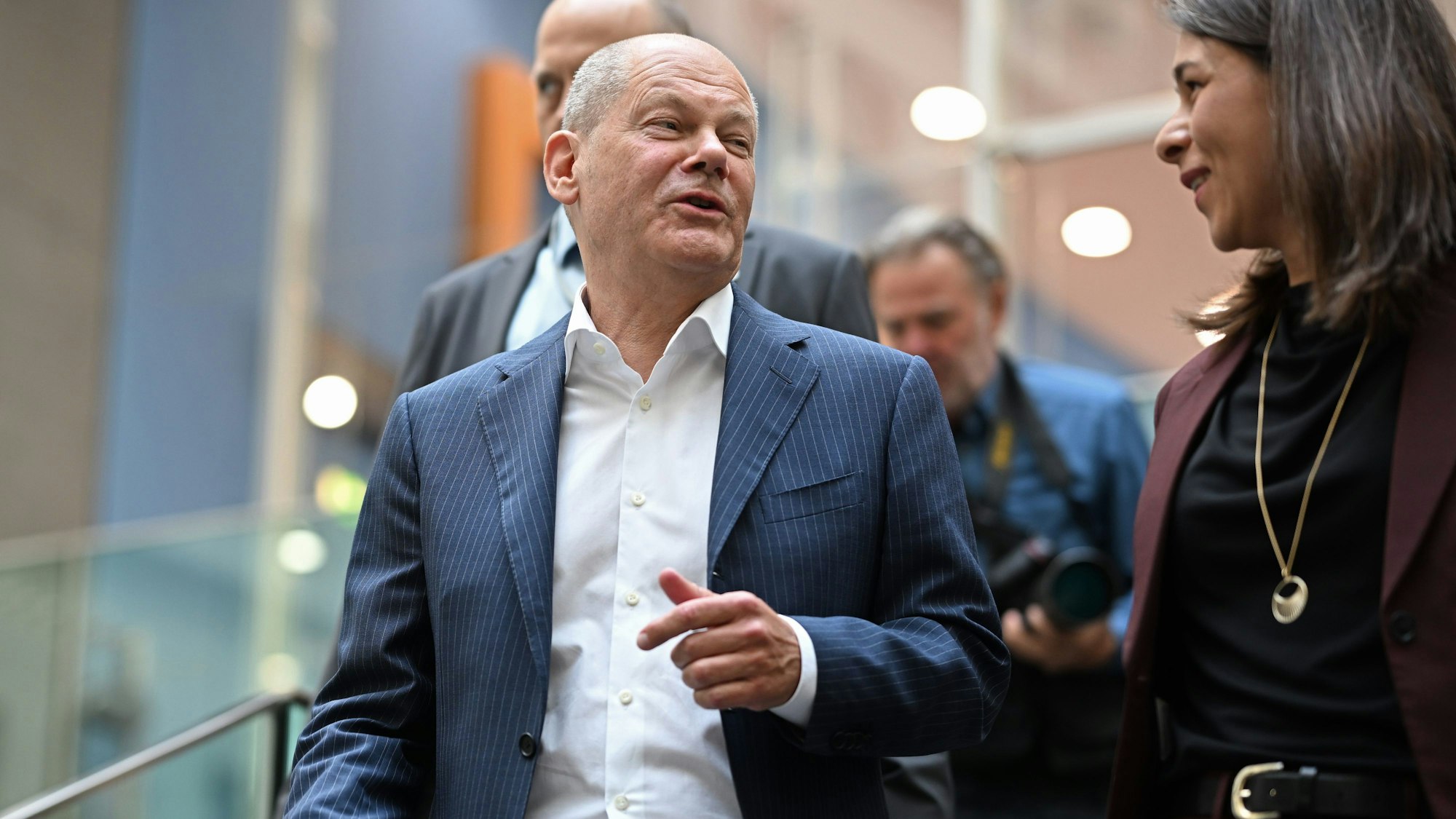 24.07.2024, Berlin: Bundeskanzler Olaf Scholz (SPD)