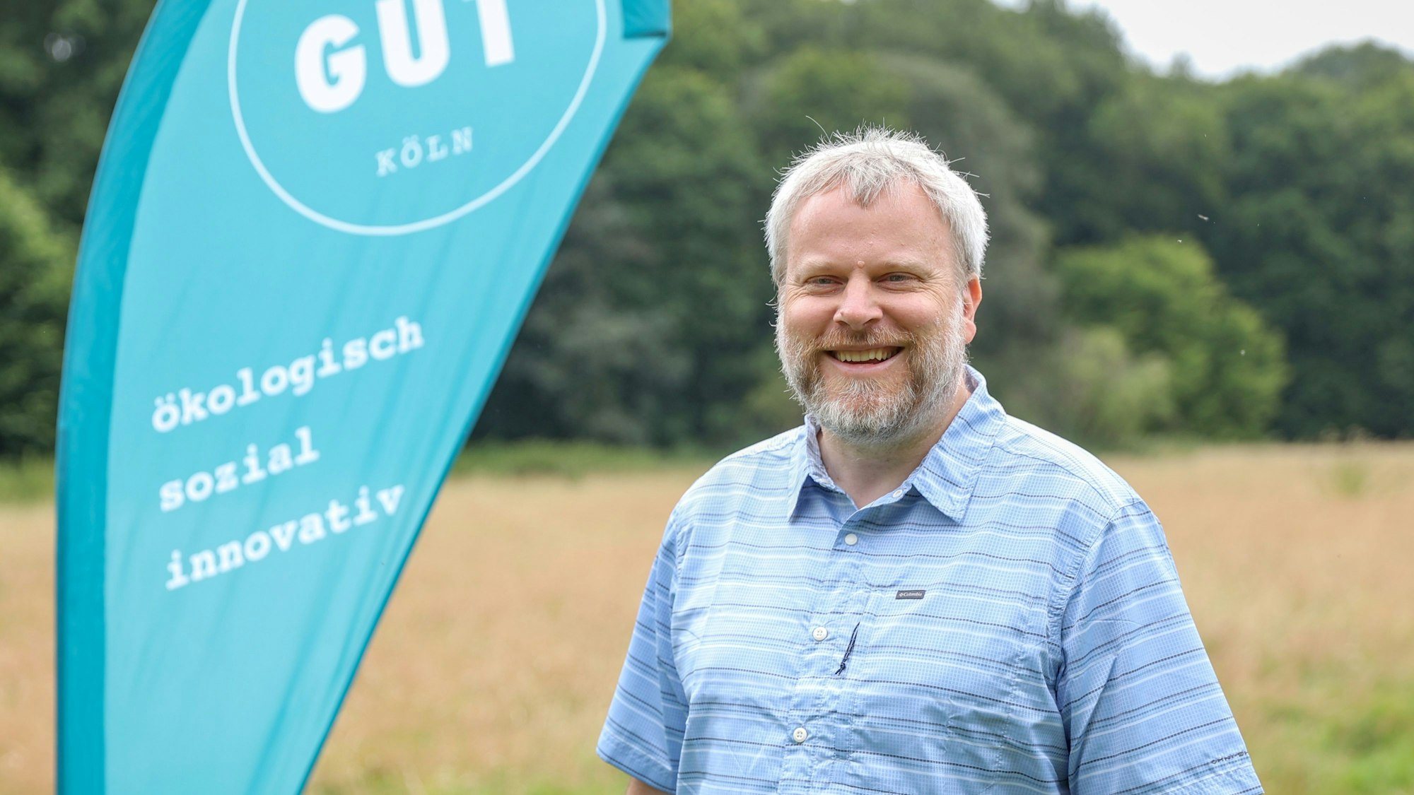 Politiker Marcel Hövelmann
im Kölner Grüngürtel