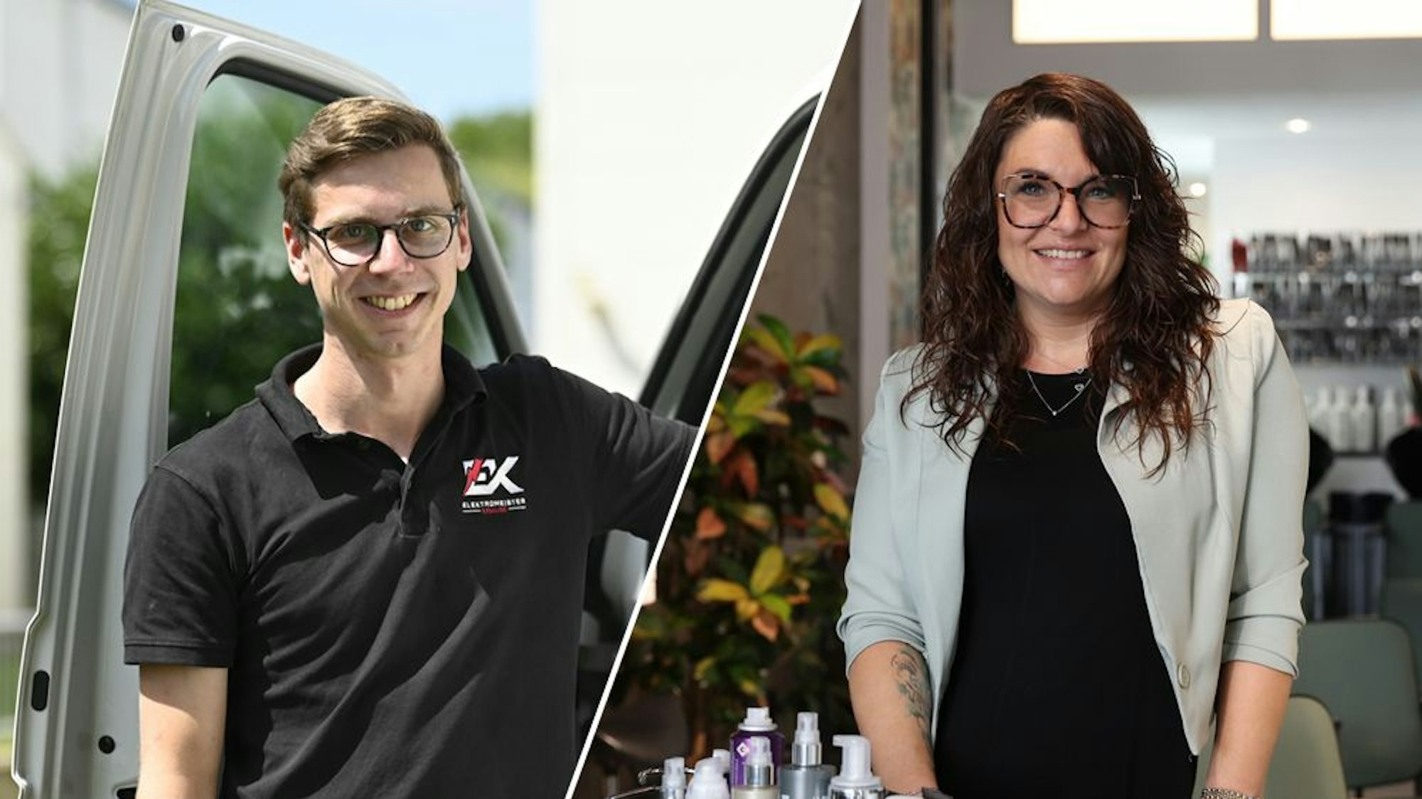 Denny Krause und Jenni Mathissen