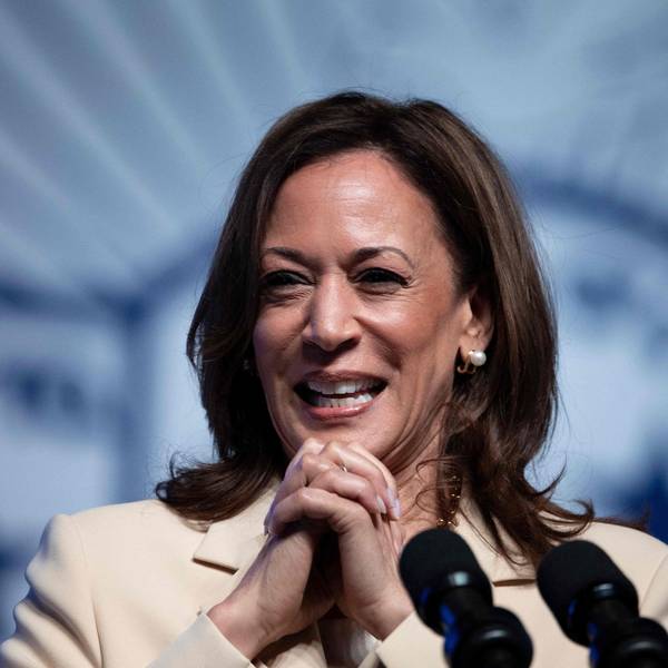 Die mutmaßliche demokratische US-Präsidentschaftskandidatin Kamala Harris