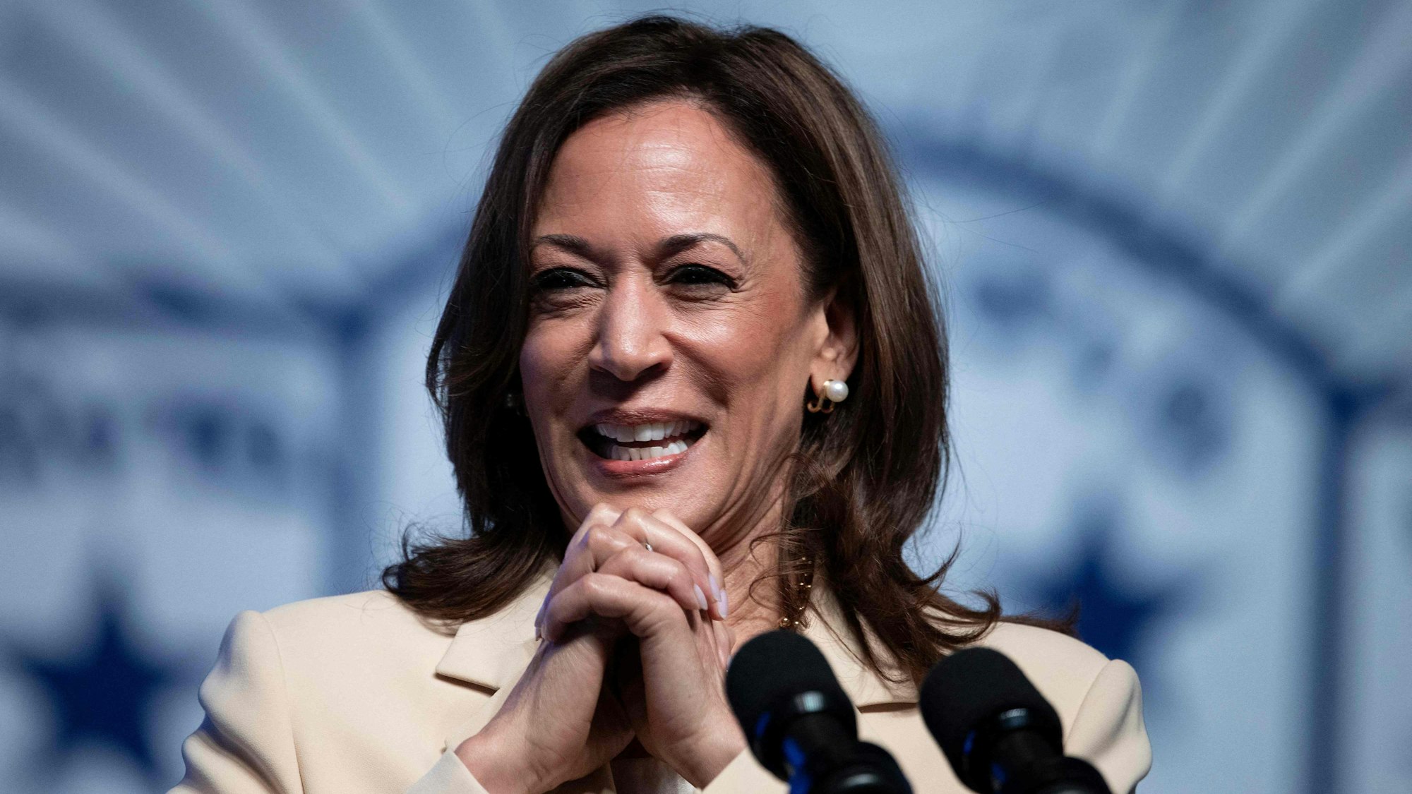 Die mutmaßliche demokratische US-Präsidentschaftskandidatin Kamala Harris