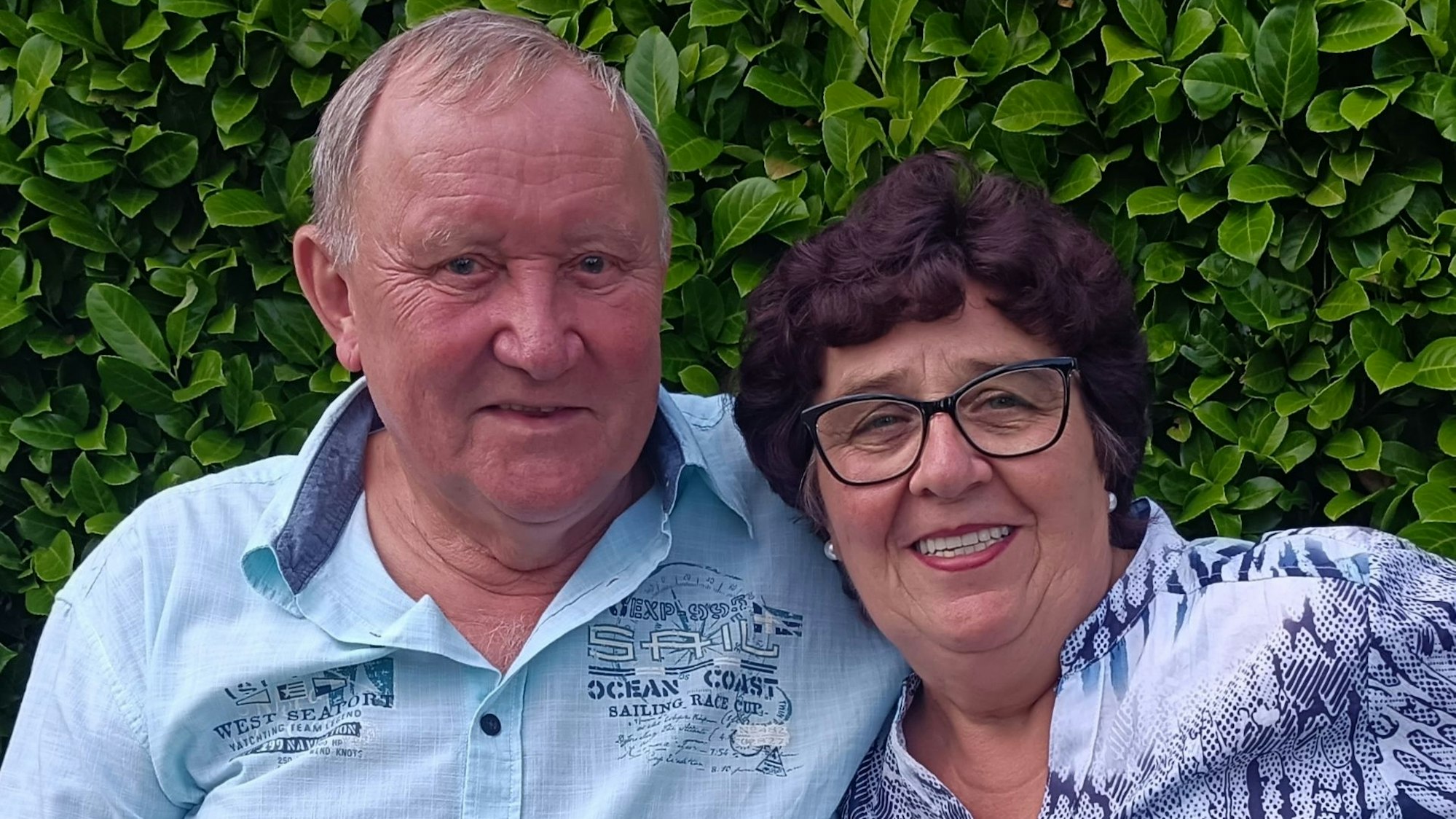 Das Ehepaar Halina und Janusch Nelischer.