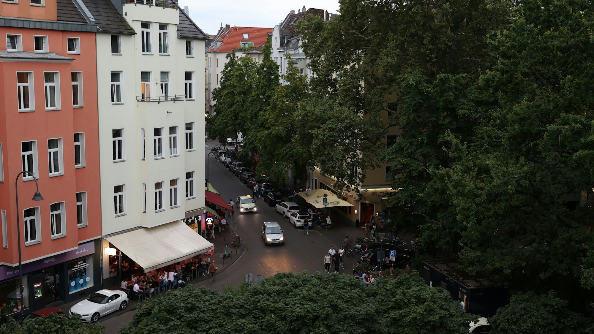 Blick auf den Brüsseler Platz.