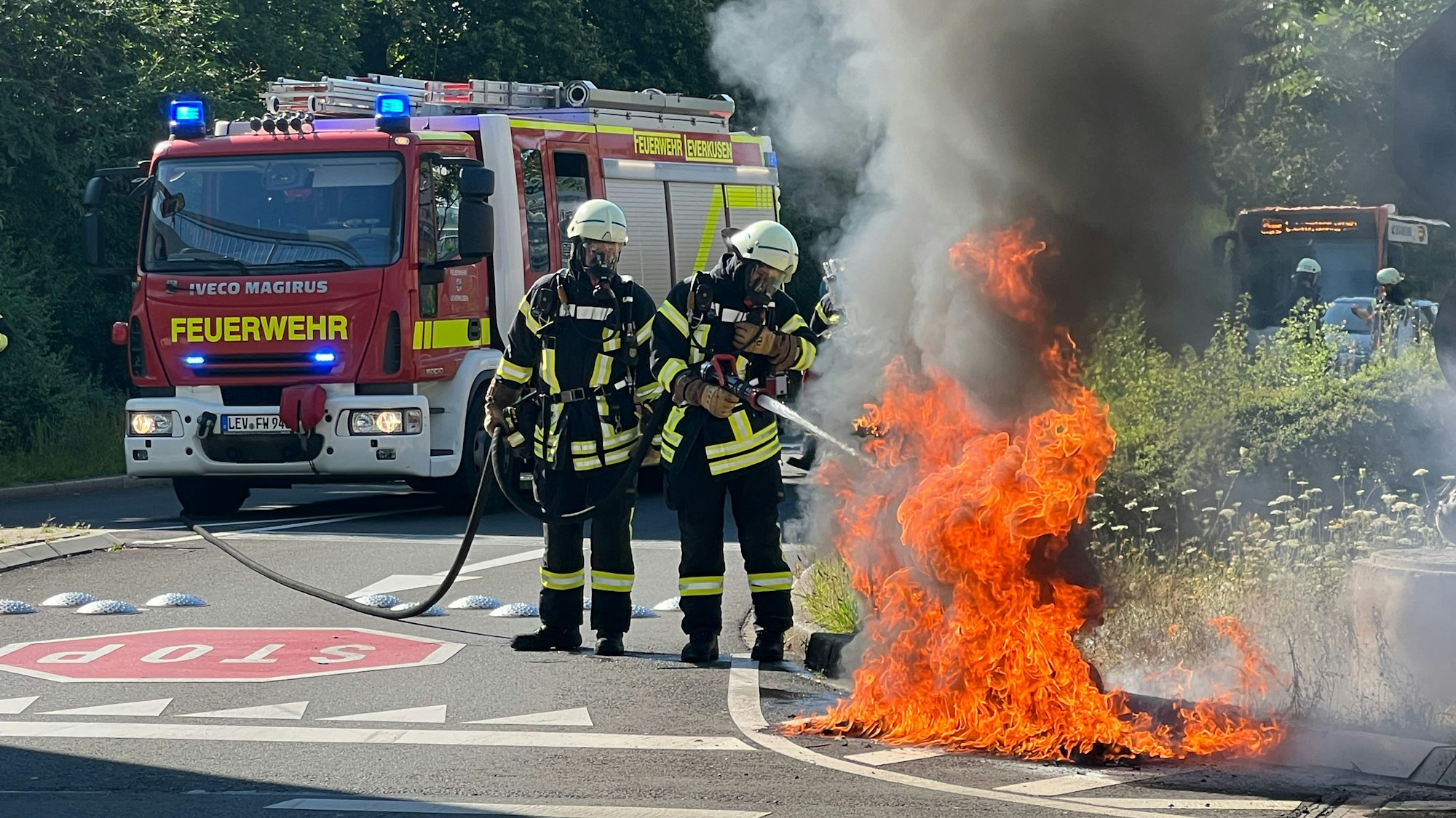 Die Berufsfeuerwehr hat viele Aufgaben: Löschen gehört natürlich auch dazu. Jetzt gibt es einen neuen Wehrleiter.