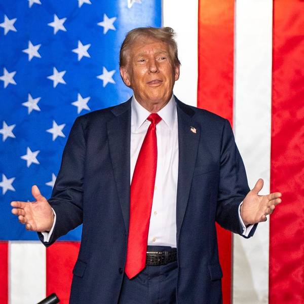 Der republikanische US-Präsidentschaftskandidat und frühere US-Präsident Donald Trump kommt zu einer Wahlkampfveranstaltung in St. Cloud, Minnesota. (Archivbild)