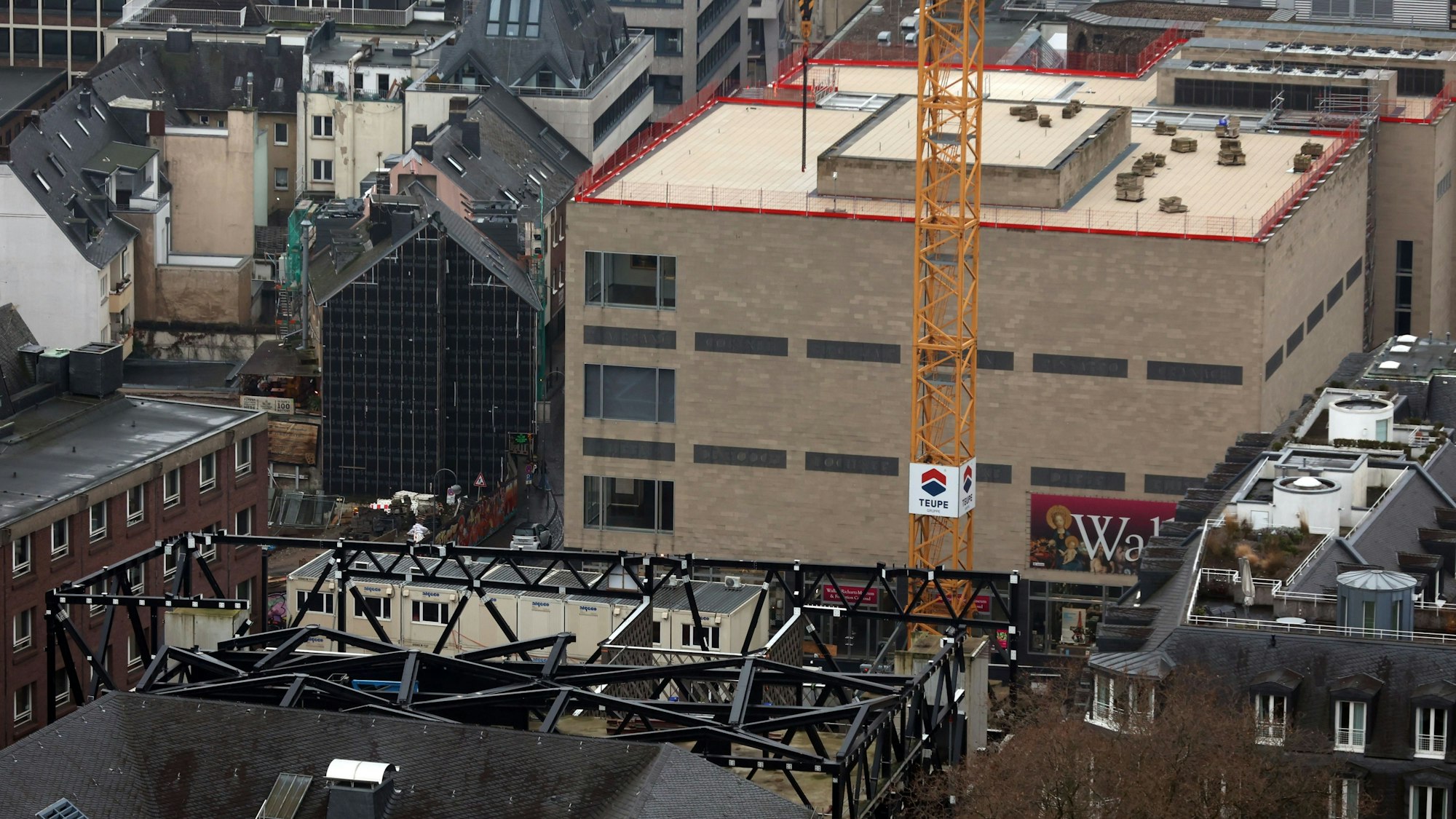 Blick auf das Wallraf-Richartz-Museum.