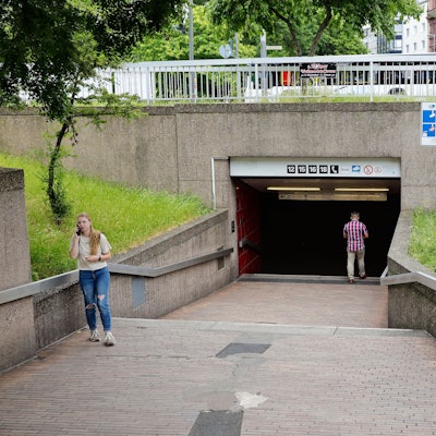 Blick in die Zwischenebene am Ebertplatz