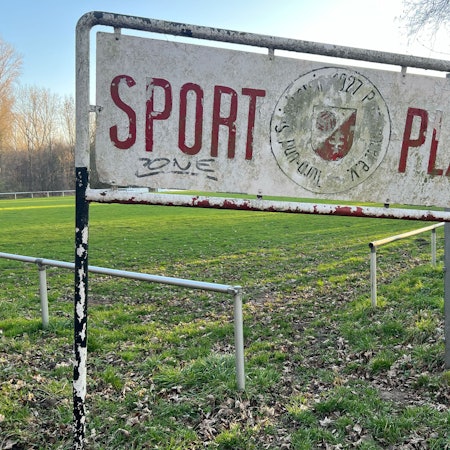 Sportplatz von TuS Langel in Porz-Langel.