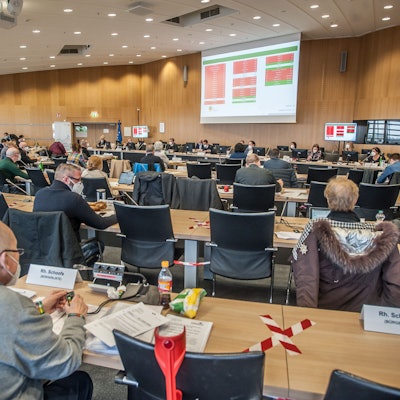 Ein Blick in den Leverkusener Stadtratssaal.