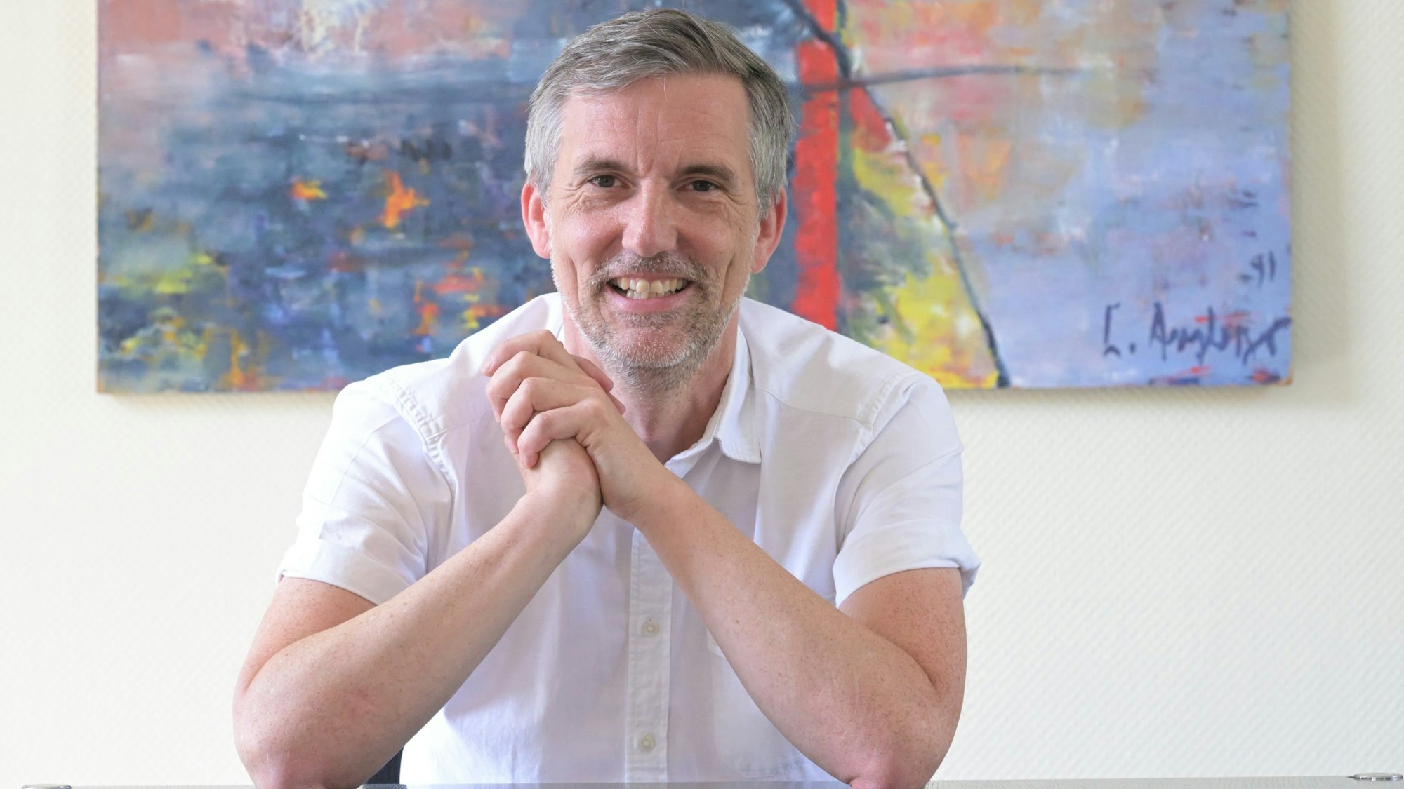 Der neue Erste Beigeordnete von Rösrath Martin Stolte.