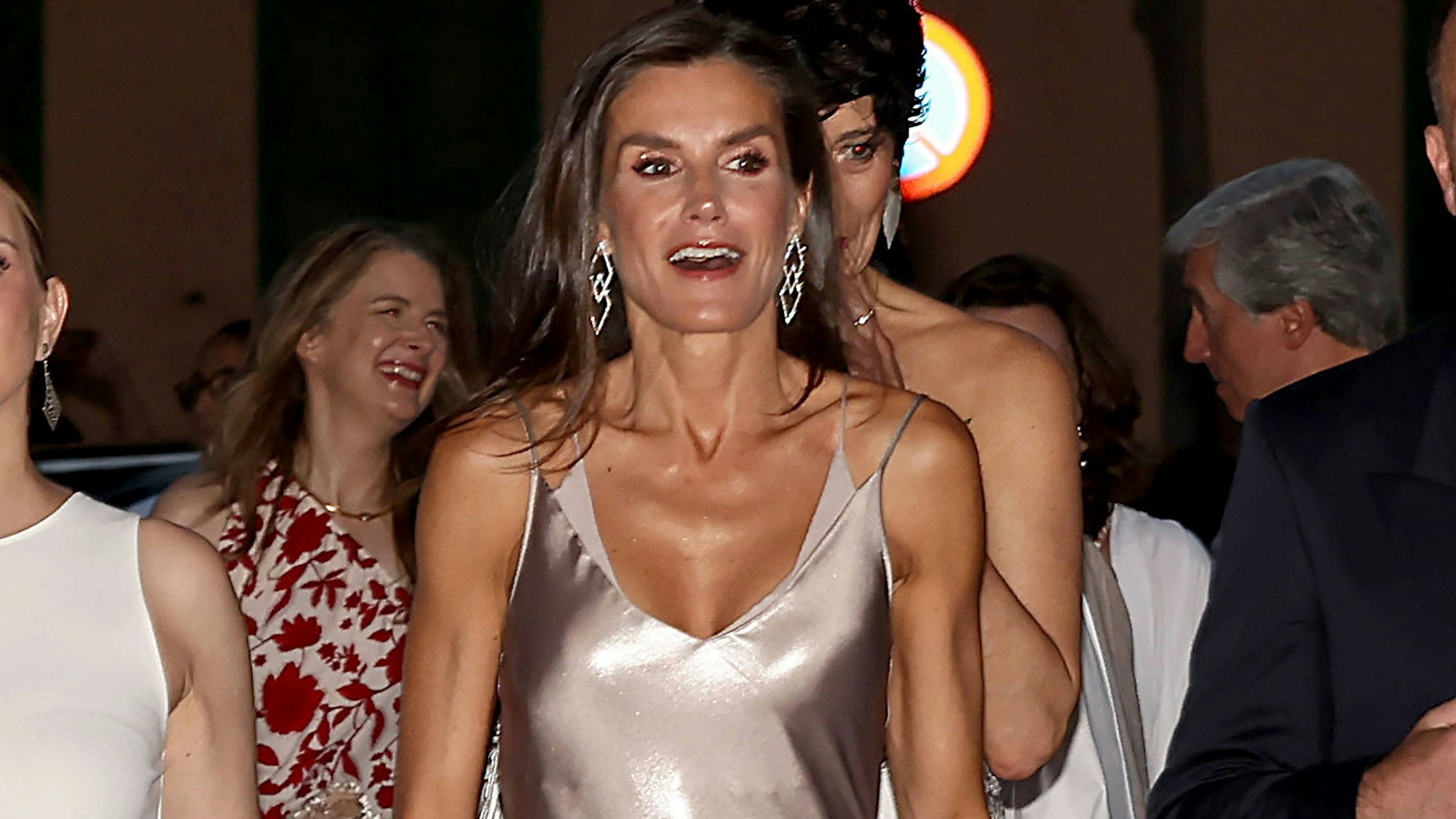 Königin Letizia bei ihrem Auftritt beim Atlantida Filmfestival auf Mallorca.