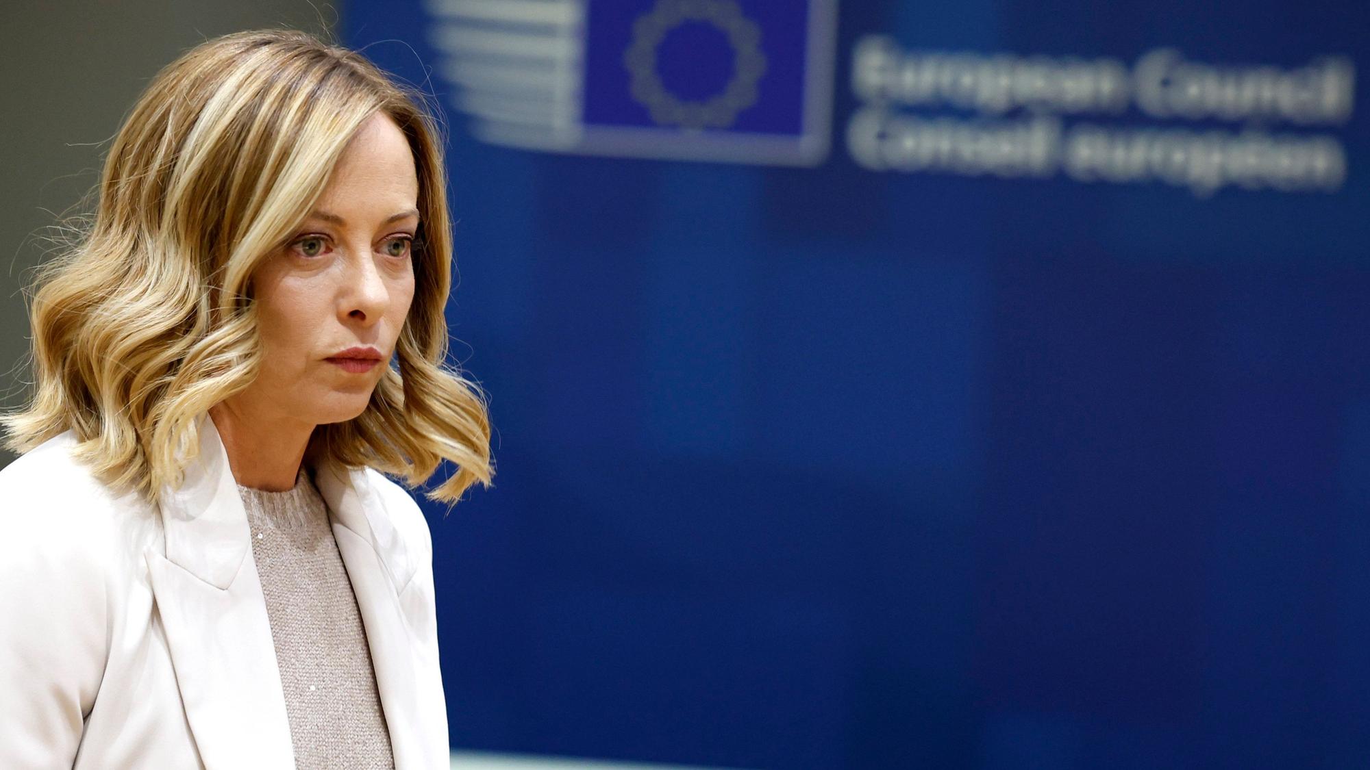 Giorgia Meloni, Ministerpräsidentin von Italien.