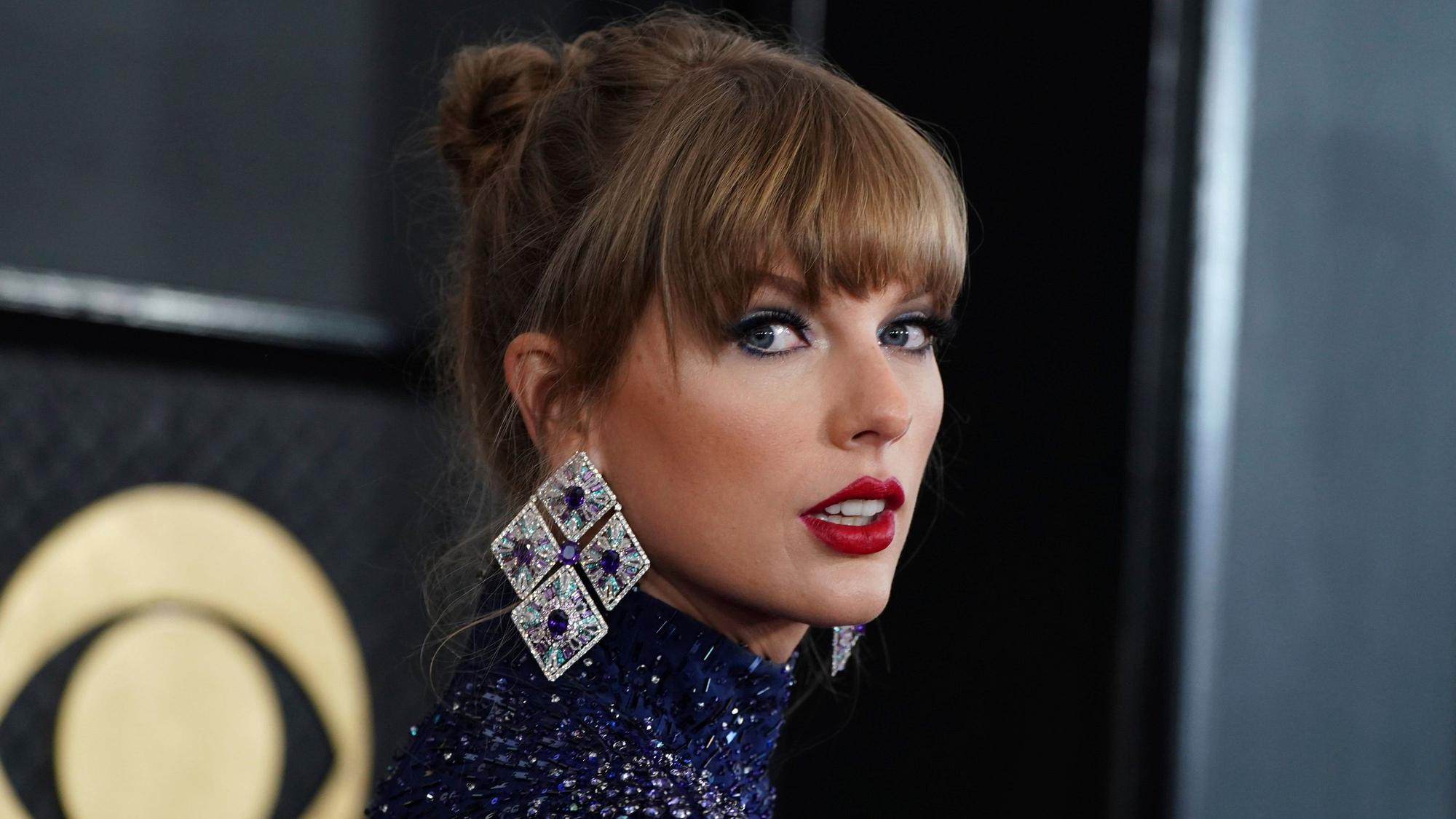 Taylor Swift bei den Grammys 2023.