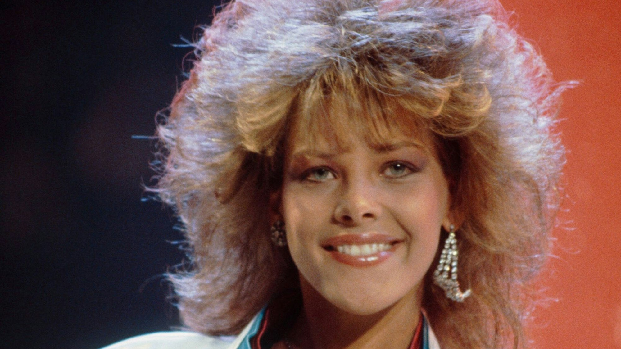 C. C. Catch mit Löwenmähne.