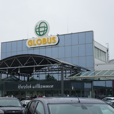 Der Globus in Bedburg.