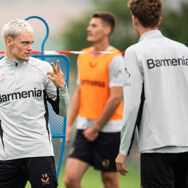 Florian Wirtz bei der Trainingseinheit am Donnerstag in Donaueschingen.