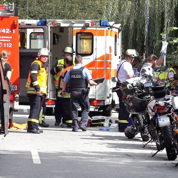 Die beiden Todesopfer waren mit einer Motorrad-Gruppe (hier ein Symbolfoto) unterwegs.