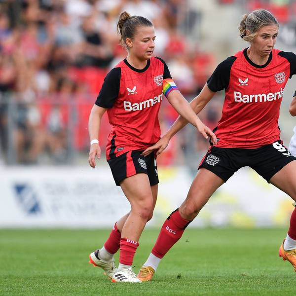 2024.07.31 Sosnowiec Pilka nozna mecz towarzyski sparing Czarni Sosnowiec - Bayer 04 Leverkusen N/z Kristin Kogel Caroline Kehrer Krystyna Flis Foto Mateusz Sobczak / PressFocus 2024.07.31 Sosnowiec Football friendly game exhibition match Czarni Sosnowiec - Bayer 04 Leverkusen Kristin Kogel Caroline Kehrer Krystyna Flis Credit: Mateusz Sobczak / PressFocus/NEWSPIX.PL --- Newspix.pl PUBLICATIONxNOTxINxPOL 20240731_PF_MS_022