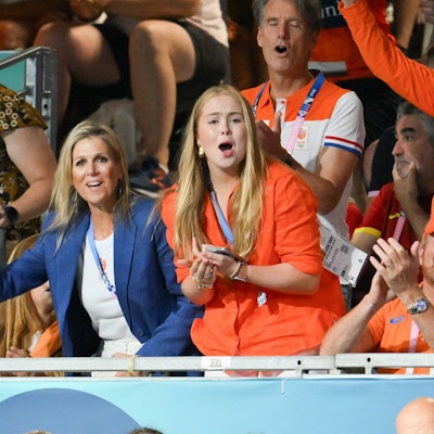 Die niederländischen Royals hatten sichtlich Spaß bei ihrem Olympia-Besuch.