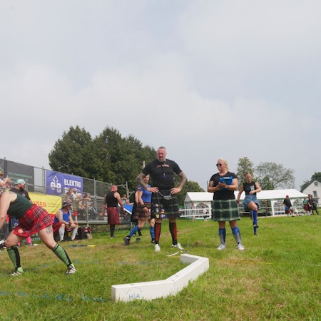 Für den SVL schleuderte Mollie Jo Hoss-Kuhne Steine durch die Luft.