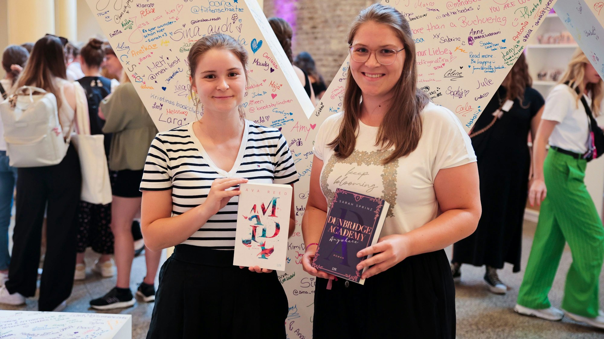 Anna und Franziska Hollauf aus Österreich.