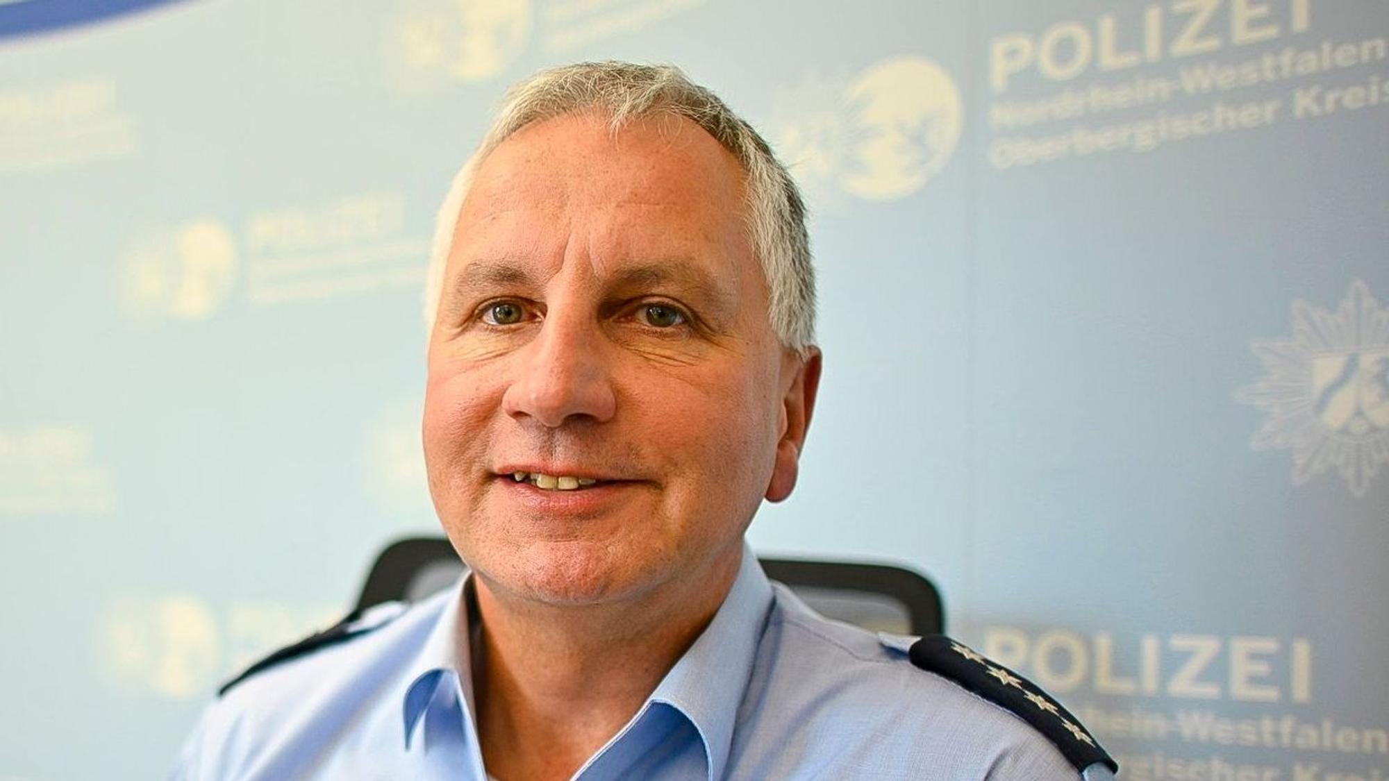Marc Leporin ist Sprecher der Oberbergischen Polizei.