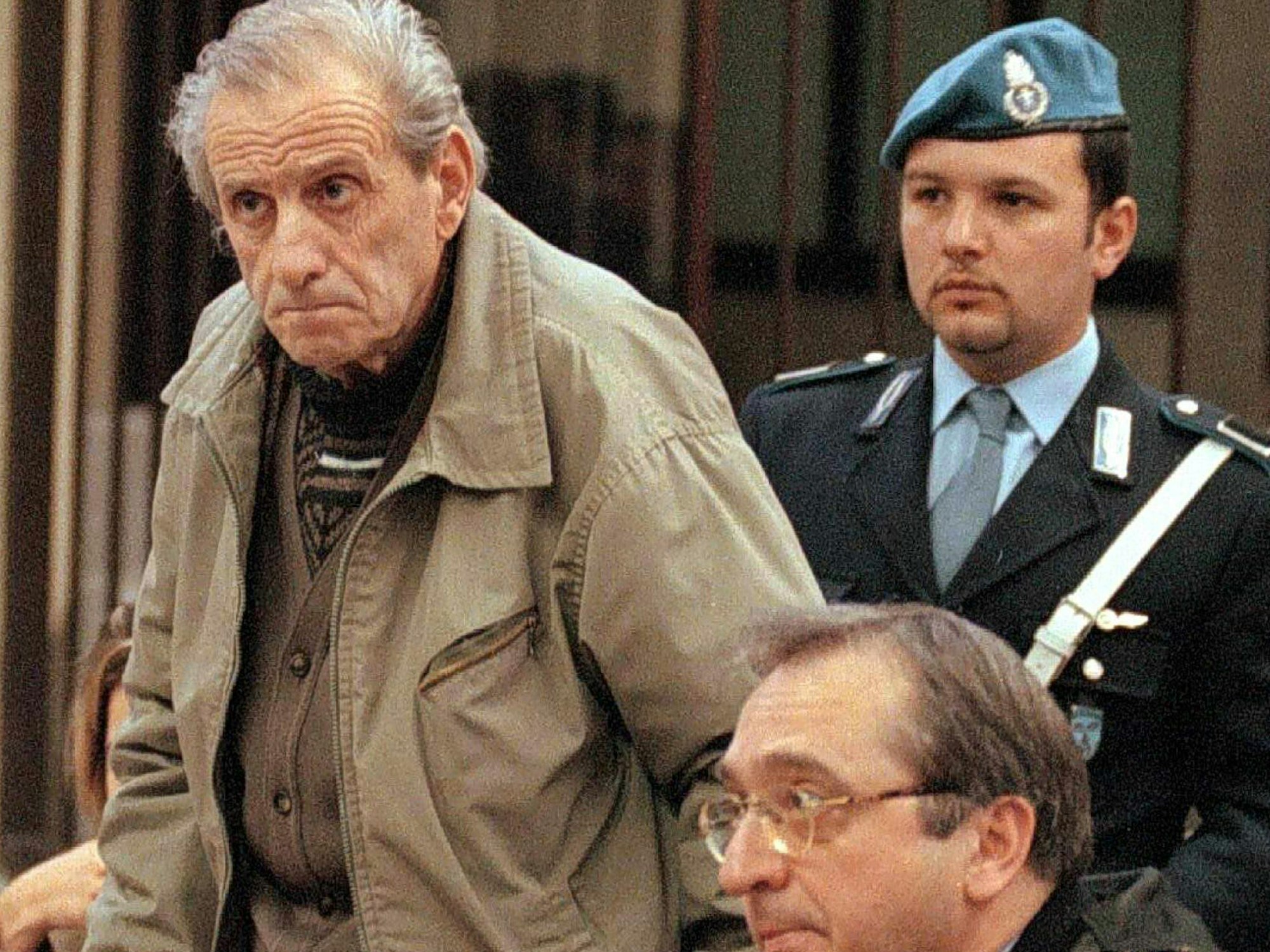 Mario Vanni (l) wurde ebenfalls verdächtigt, ein Komplize von Pietro Pacciani zu sein.