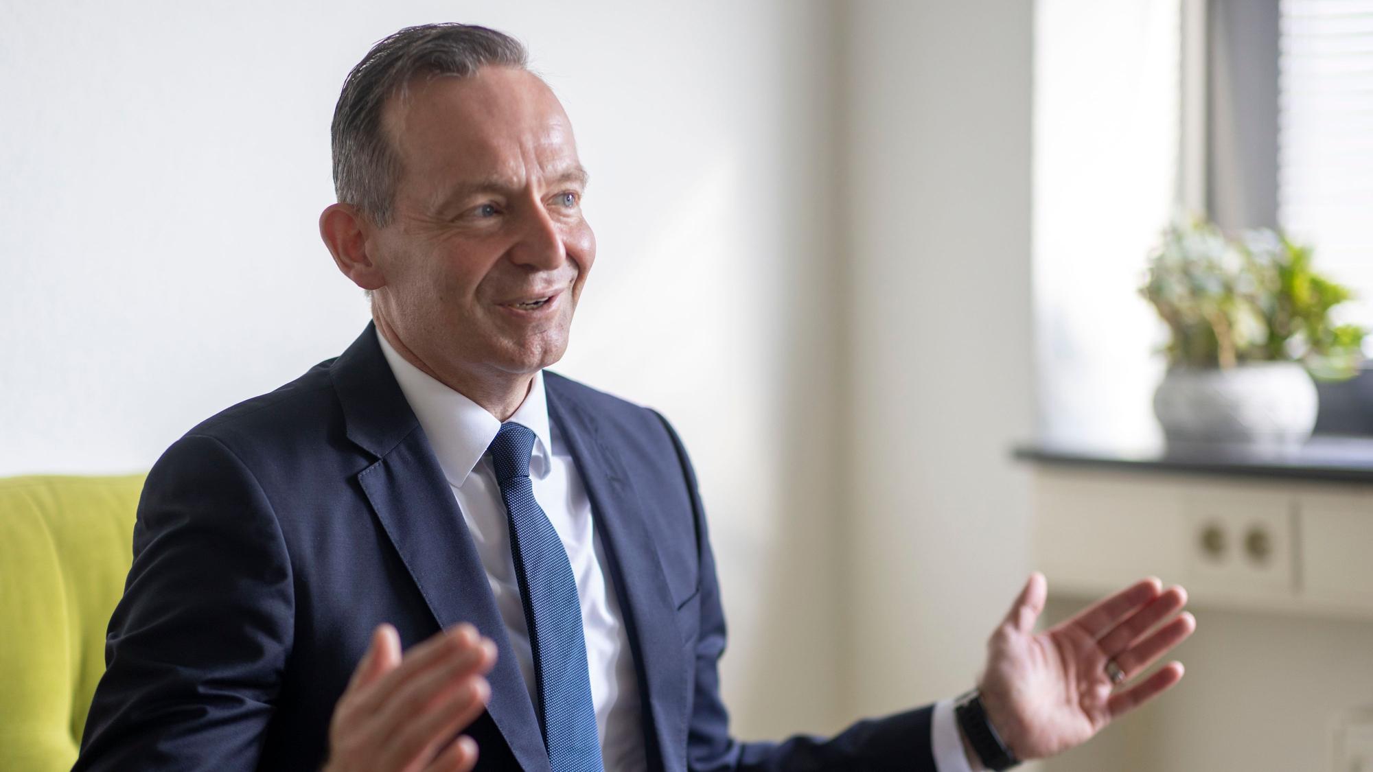 Volker Wissing (FDP), Bundesminister für Digitales und Verkehr.