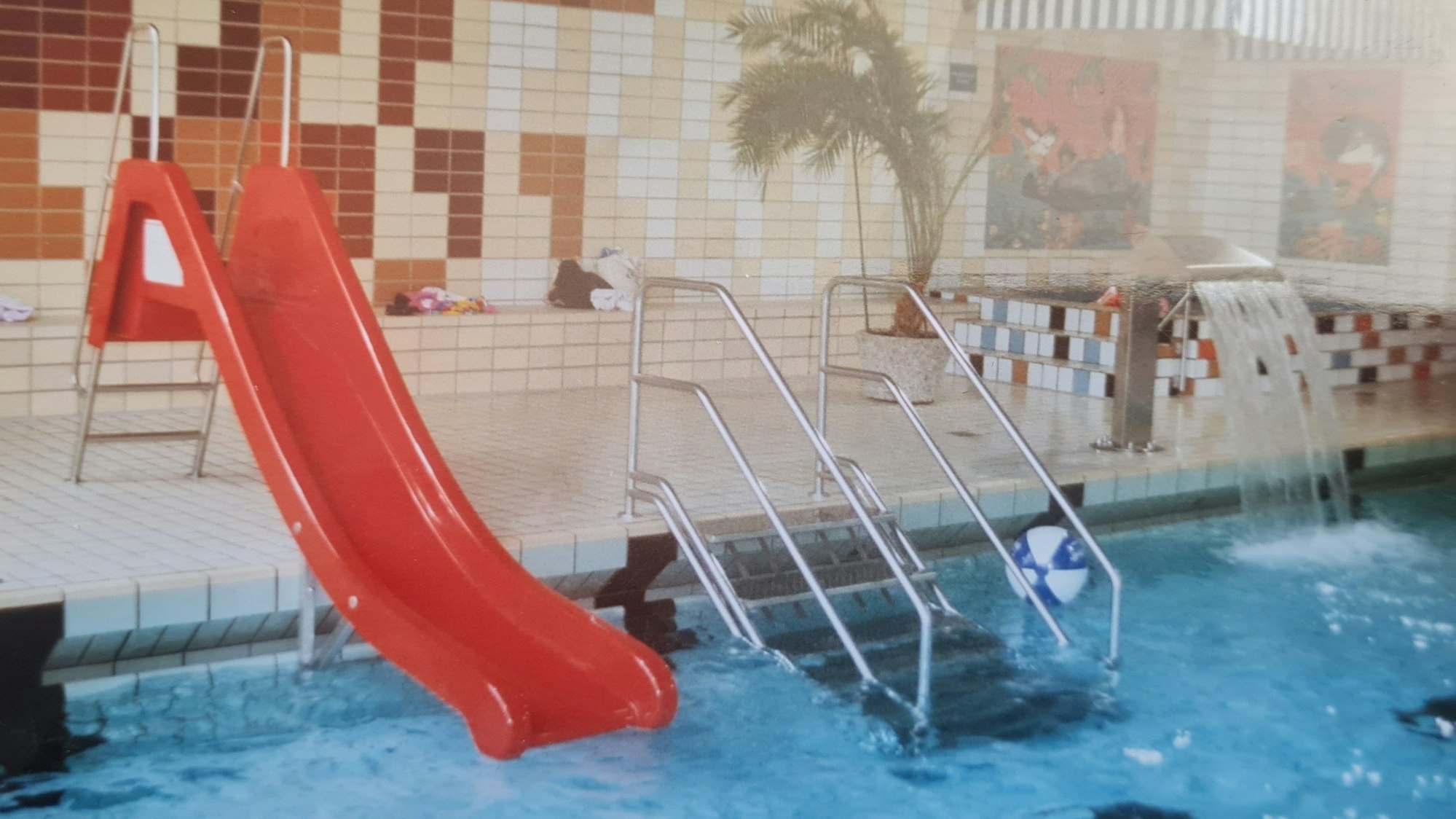 So sah die Rutsche vor 50 Jahren aus.