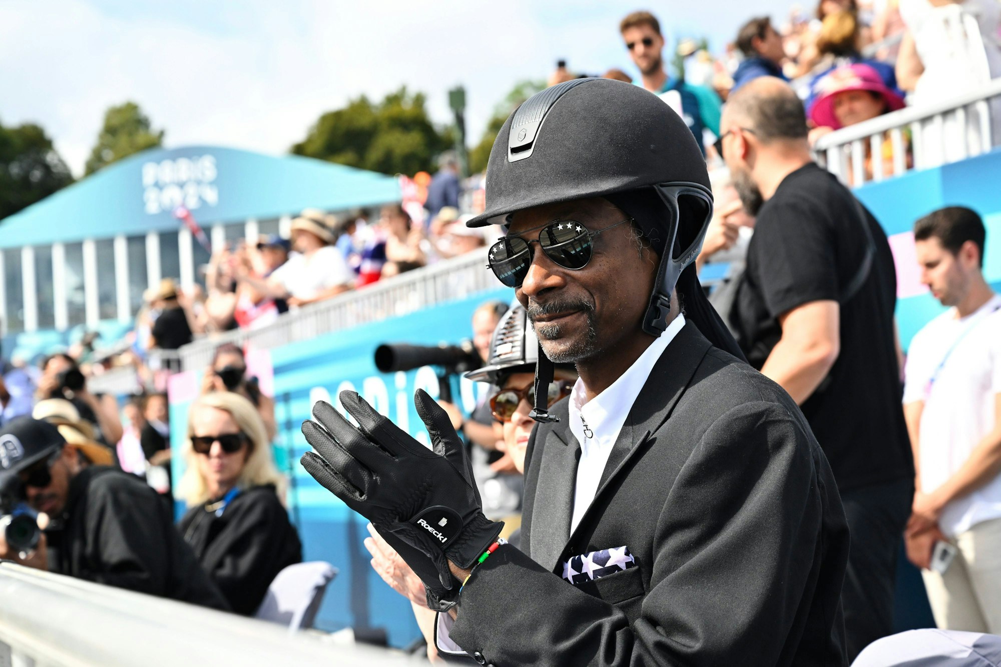 Snoop Dogg bei den Olympischen Spielen.