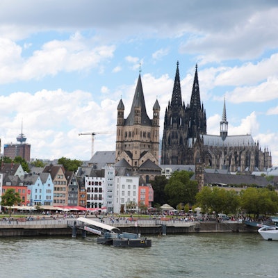 Altstadt Köln mit Dom und Gross St. Martin