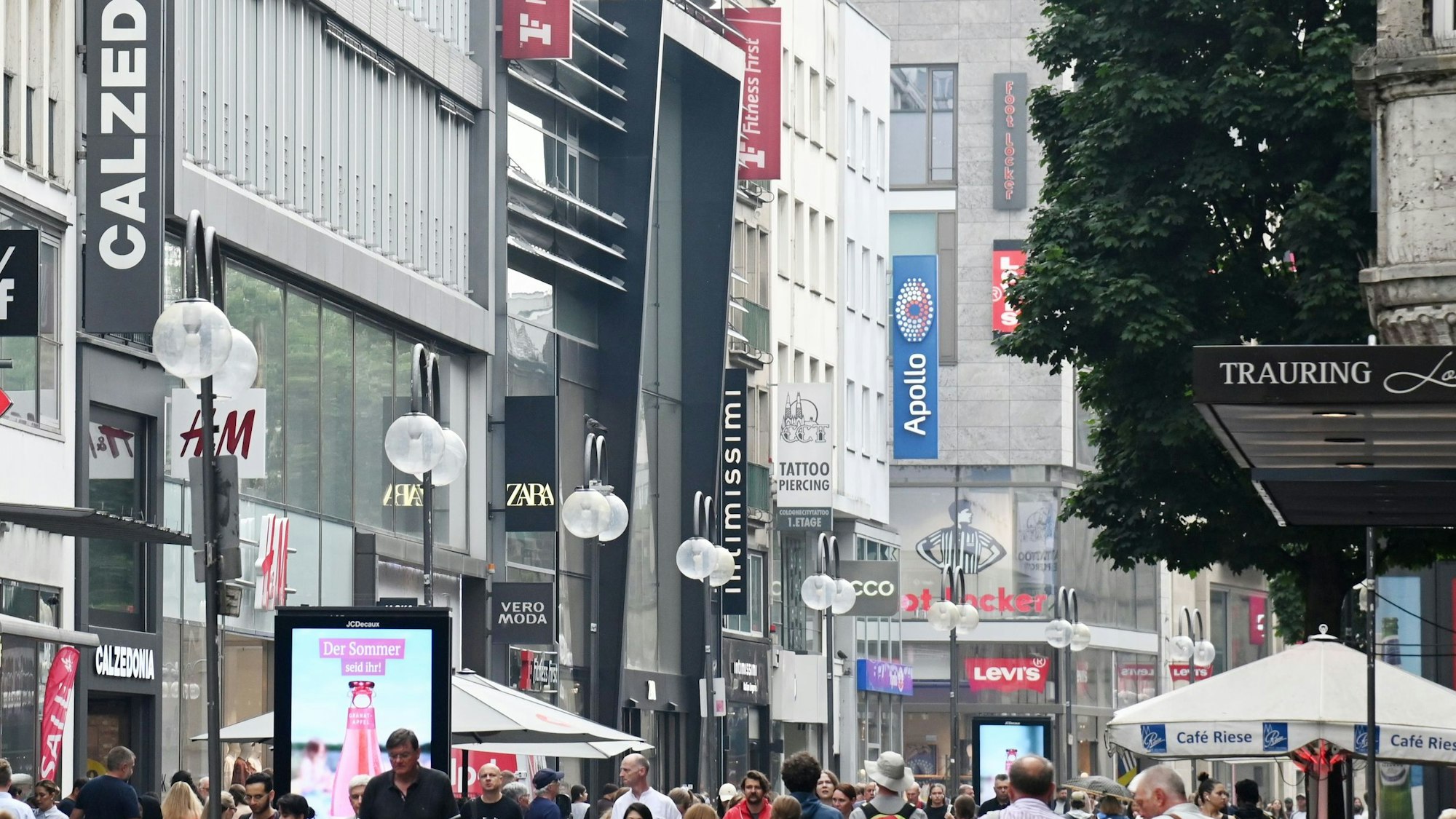 Blick in die Schildergasse
