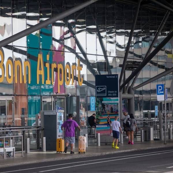 Das Terminal 2 am Köln/Bonner Flughafen. (Symbolbild)