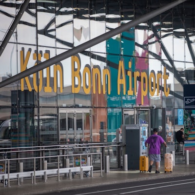Das Terminal 2 am Köln/Bonner Flughafen. (Symbolbild)
