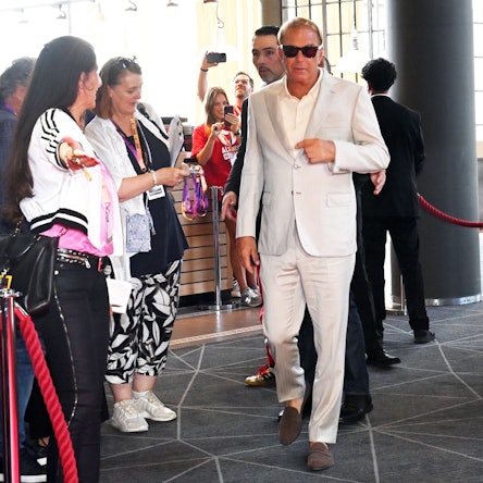 Kevin Costner im Cinedom-Kino.