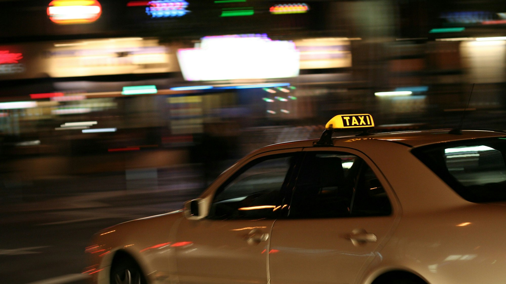 Ein Taxi