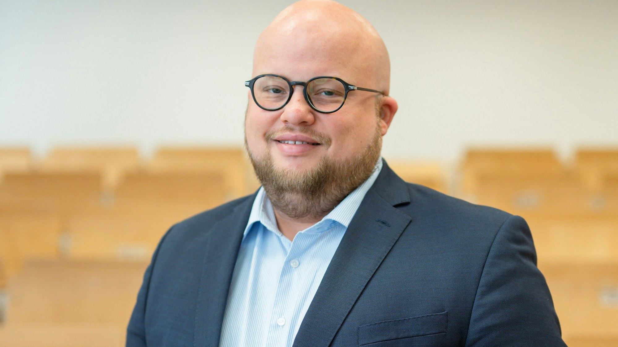 Thomas Hofmann, Leiter des neuen Studiengangs „Rettungswissenschaften“ an der privaten HSD Hochschule Döpfer in Köln.