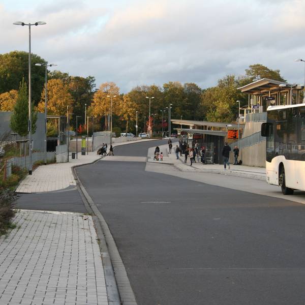 Auf dem Foto ist der Bahnhof in Erftstadt-Liblar zu sehen.