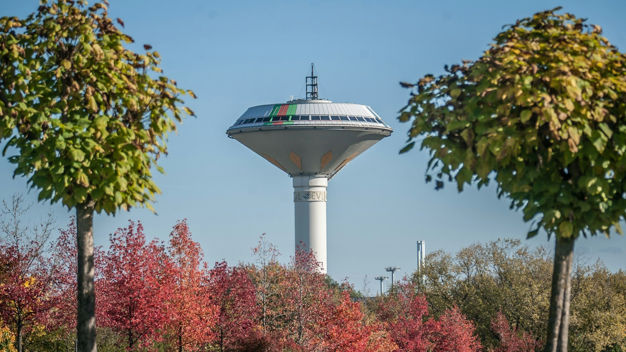 Der Wasserturm der EVL.