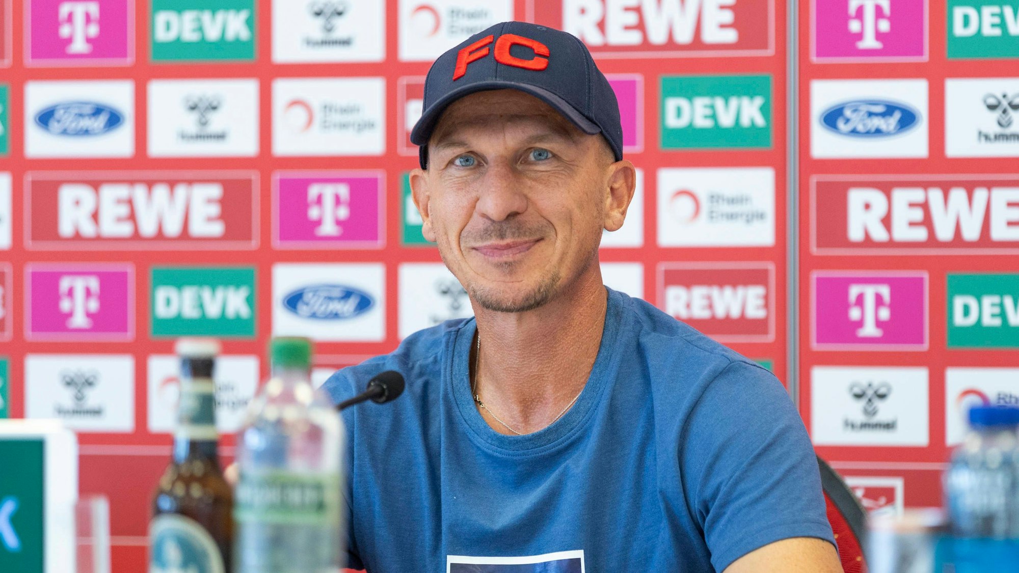 Gerhard Struber auf der Pressekonferenz vor dem Auswärtsspiel in Elversberg