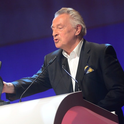 Rainer Brandt erhält am 20.01.2014 in Berlin den Kulturpreis der Boulevardzeitung BZ in der Kategorie «Synchron-Kunst».