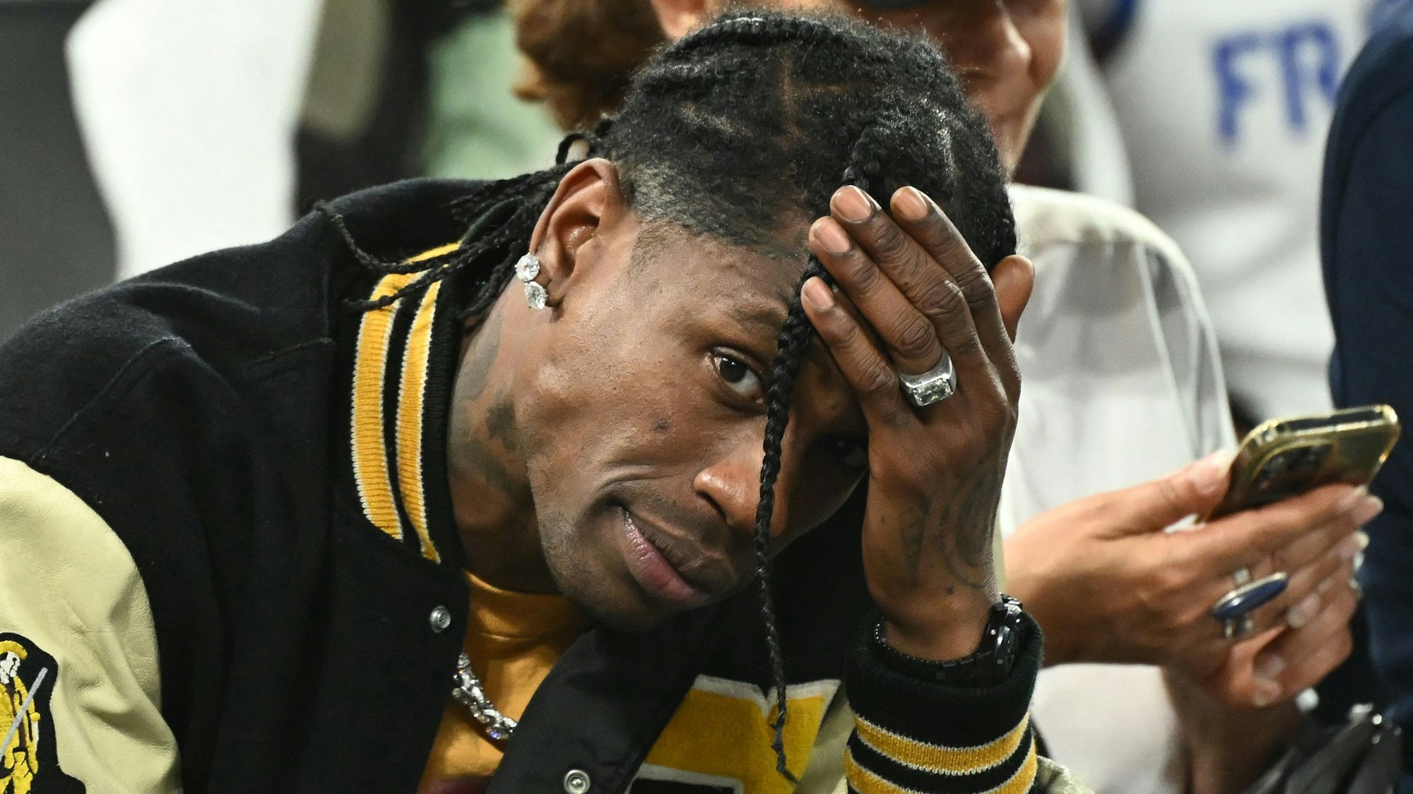 US-Rapperr Travis Scott.