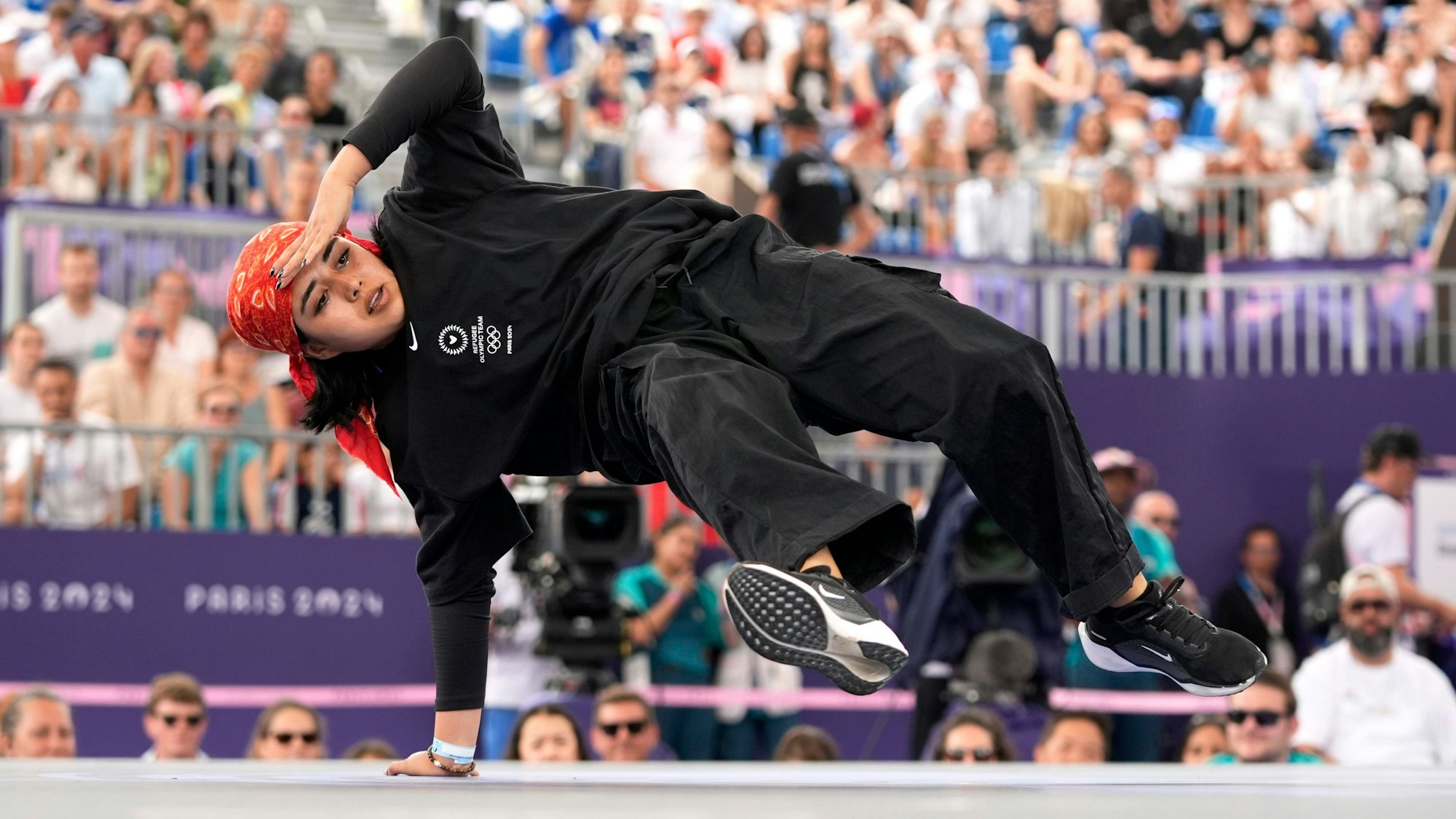 Talash während ihres Battles.