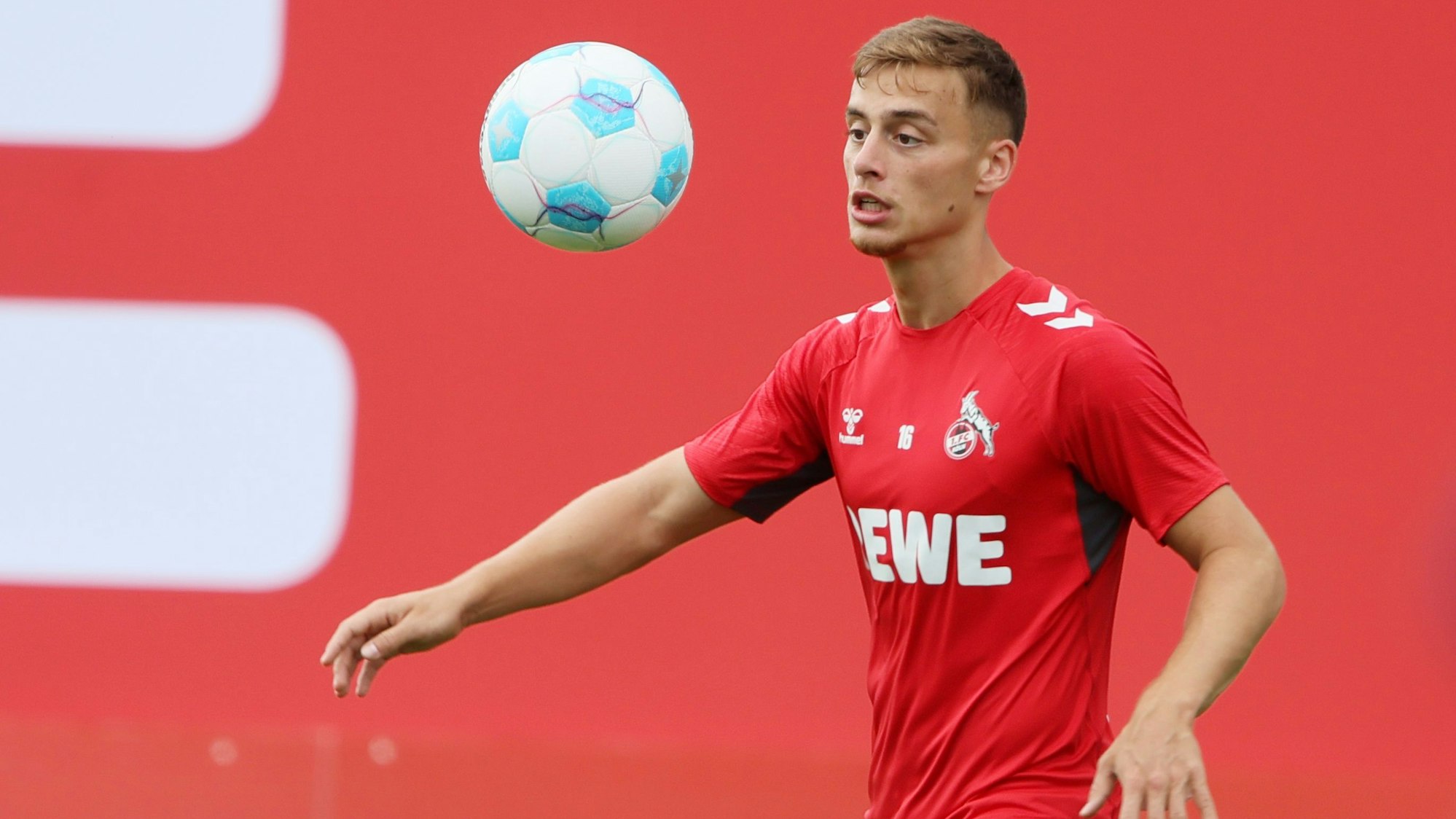 1. FC Köln, Trainingslager in Bad Waltersdorf (Österreich), Marvin Obuz (1. FC Köln), 25.07.2024, Bild: Herbert Bucco